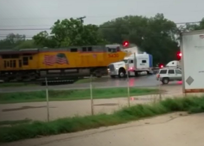 Foto: Impactante choque en Schertz, Texas /cortesía