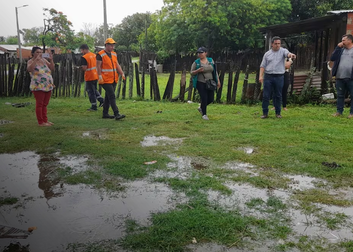 Foto: Tormenta en Paraguay /cortesía 