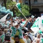 Foto: Paro nocional en Uruguay /cortesía