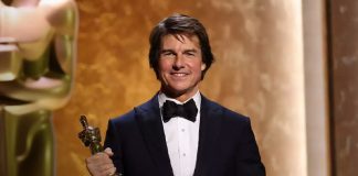 Foto: Tom Cruise en los premios Oscar /cortesía