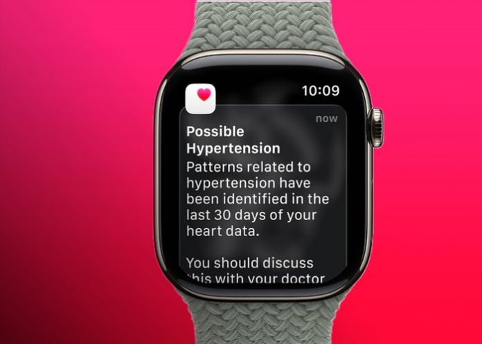 Foto: Apple Watch utiliza sensores para prevenir hipertensión/Cortesía