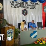 Promueven la educación de adultos en el sistema penitenciario de Matagalpa Foto:166 privados de libertad culminan su educación de adultos en Matagalpa/TN8