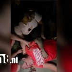 Accidente de tránsito por colisión con objeto fijo en el barrio Tángara, municipio de León Foto: Motociclista lesionado tras fuerte accidente en León/TN8