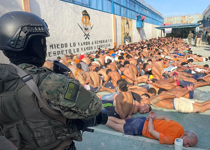 Foto: Violencia carcelaria en Ecuador /cortesía