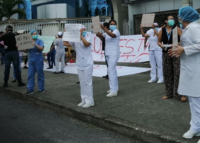 Foto: Manifestaciones en Ecuador /cortesía 