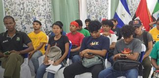 Foto: Juventud Sandinista de Bilwi honra el legado de Fidel Castro/TN8