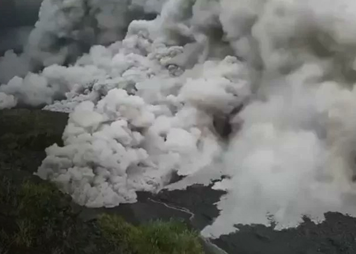 Foto: Indonesia en emergencia volcánica /cortesía