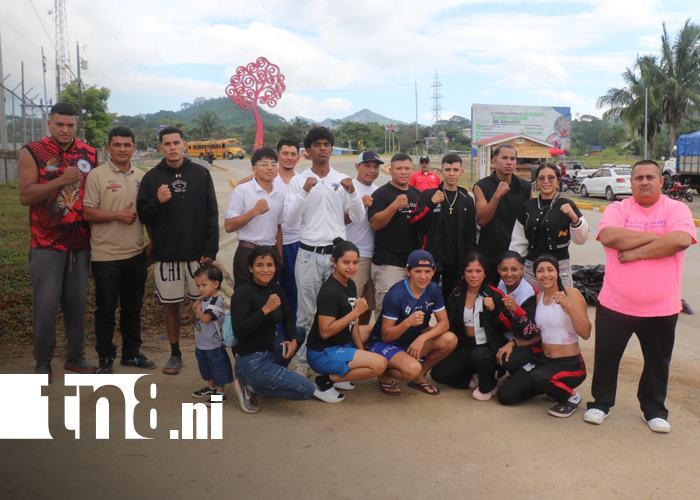 Foto: "Las Fieras de Las Minas" llegan a Managua listas para semifinales de la Copa Alexis Argüello/TN8