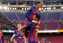 El Camp Nou revive: Barcelona impone su fútbol y goleada histórica Foto: Barcelona vuelve al Camp Nou con un espectáculo/Cortesía
