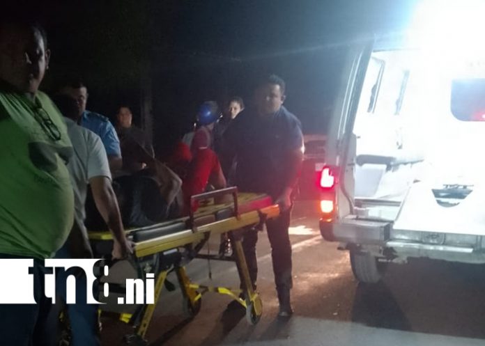 Foto: Alcohol y descuidos viales dejan una lesionada y daños materiales en Diriomo/TN8