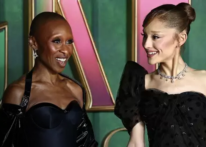 Foto: Ariana Grande en estreno de ‘Wicked: For Good’ /cortesía