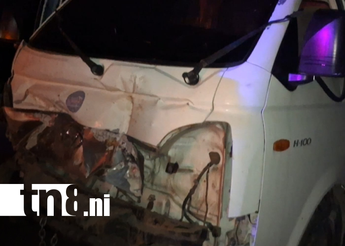 Foto: Accidente nocturno en Jinotepe deja 3 personas lesionadas/TN8
