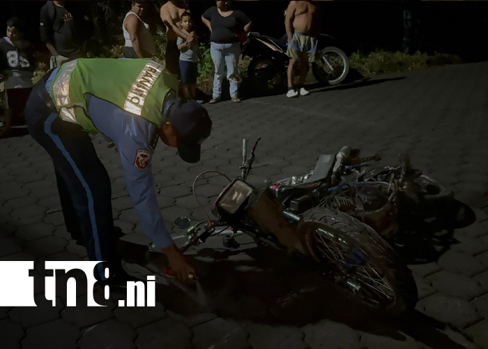 Foto: Juigalpa: motociclista trasladado al hospital con fractura/TN8