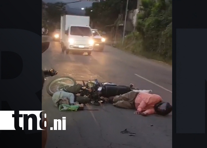 Foto: Policía Nacional investiga accidente en Matagalpa/ TN8