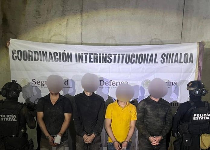 Foto:Operativo policial neutraliza a grupo criminal en Sinaloa/Cortesía