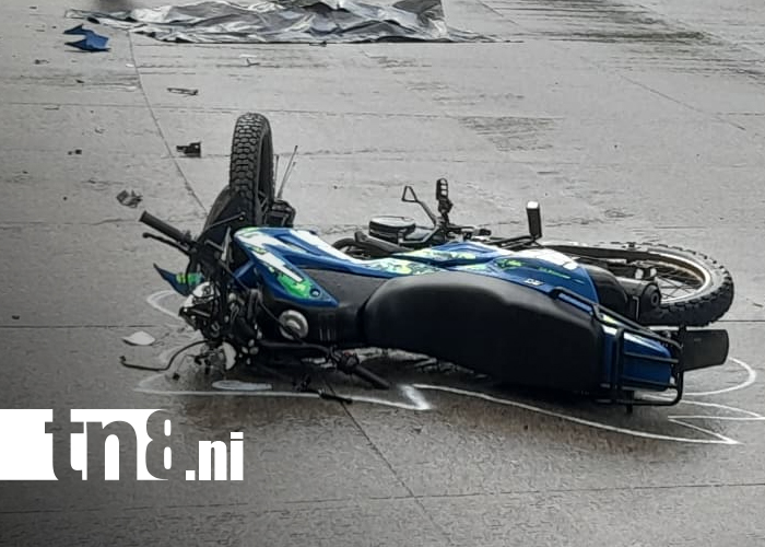 Foto: Tragedia en Matiguás: motociclista pierde la vida tras brutal accidente/TN8