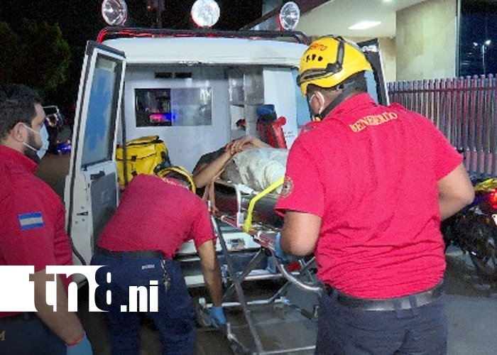 Foto: Delincuente queda lesionado en pleno Managua/TN8