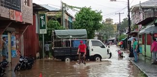 Foto: Bluefields bajo agua: calles y caños desbordados tras intensa lluvia/TN8