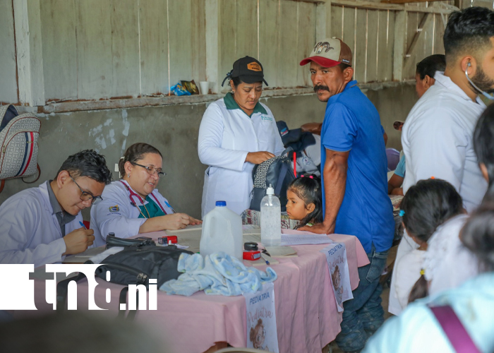 Foto: Ferias de salud en Siuna /TN8