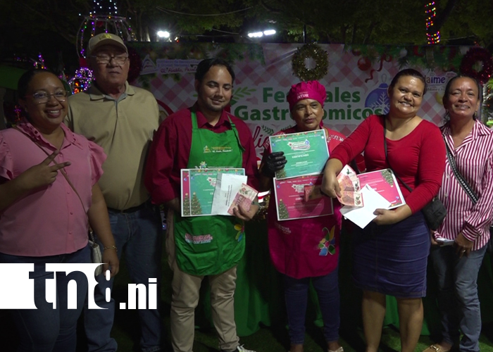 Foto: Nandaime gana concurso departamental de "Delicias Decembrinas" promovido por INTUR/TN8