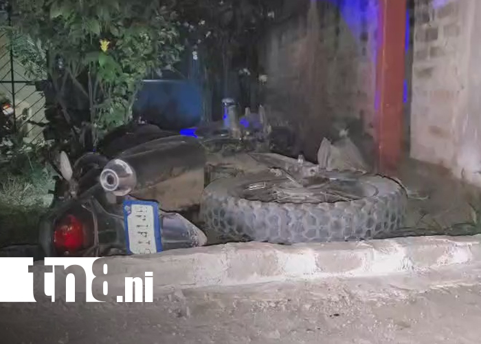 Foto: Accidente en Estelí pone en alerta a vecinos / TN8