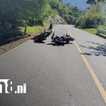 Niño de 7 años herido tras ser impactado por motocicleta en Jalapa Foto: Accidentes de tránsito en Jalapa/ TN8