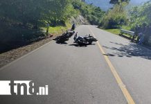 Niño de 7 años herido tras ser impactado por motocicleta en Jalapa Foto: Accidentes de tránsito en Jalapa/ TN8