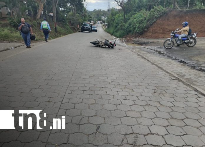 Foto: Dos accidentes viales en Jalapa dejan motociclista y jinete lesionados/TN8