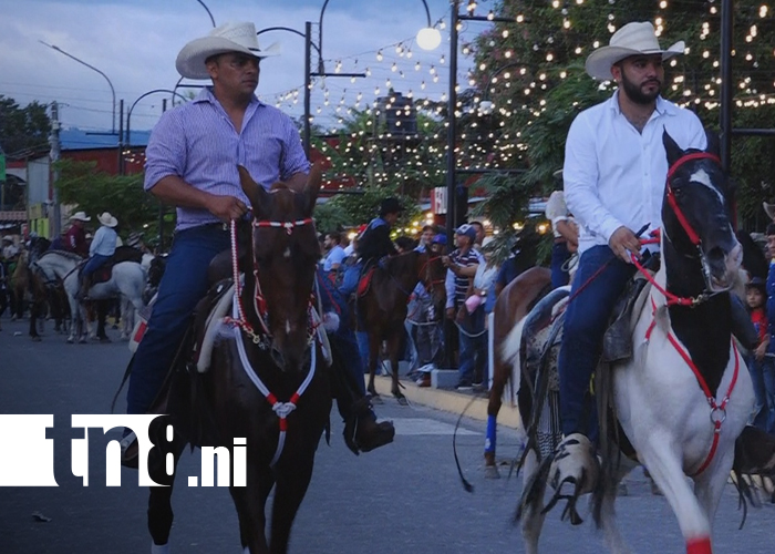 Foto: Somoto reúne a más de dos mil caballistas en un espectacular desfile hípico/TN8