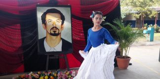 Foto: Nandaime rinde homenaje al comandante Carlos Fonseca/TN8