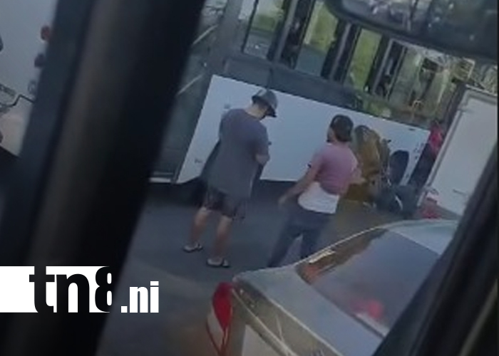 Foto: Accidente en Managua /TN8