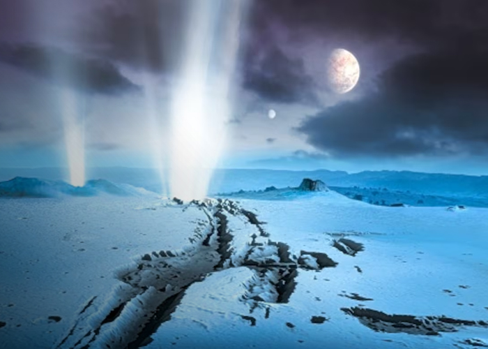 Foto: La NASA mira a Encélado /cortesía
