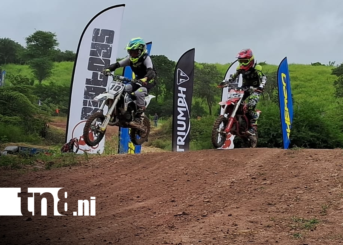 Foto: Octava edición de motocross en Matagalpa rinde homenaje a Carlos Fonseca/TN8