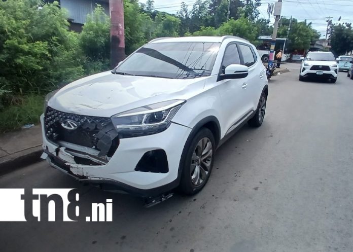 Foto: Accidente en Managua /TN8