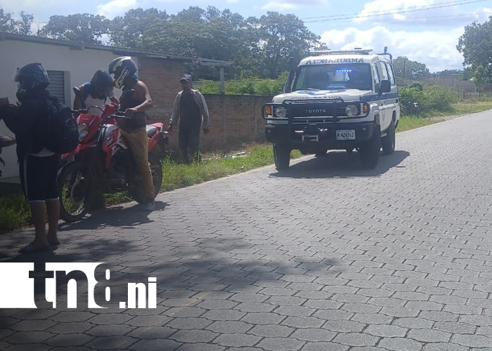 Foto: Motociclista sobrevive a brutal accidente en Jalapa tras perder el control por ingerir licor/TN8