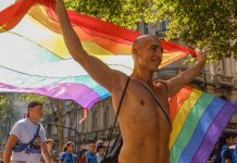 Foto:Masiva movilización en defensa de los derechos LGBTIQ+ en Argentina / Cortesía