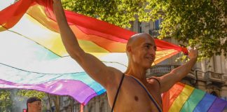 Foto:Masiva movilización en defensa de los derechos LGBTIQ+ en Argentina / Cortesía