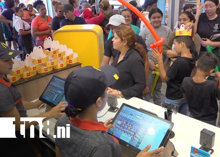 Foto: McDonald’s inaugura restaurante innovador en el 7 Sur, Managua / TN8