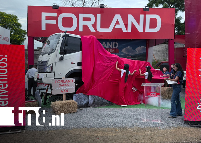 Foto: Conquista Nicaragua con el nuevo Forland X4000/TN8