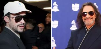 Foto: Bad Bunny y Marco Antonio Solís /cortesía
