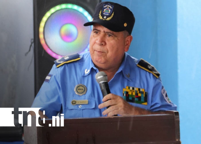 Foto: Productores celebran mejoras en la Unidad Policial de Ubú Norte, Bocana de Paiwas/TN8