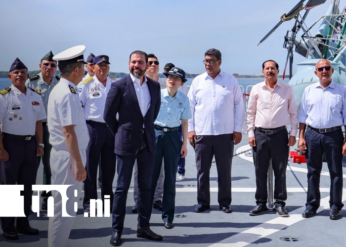 Foto: Nicaragua recibe el buque hospital "Arca de la Ruta de la Seda 867" para atención médica/TN8