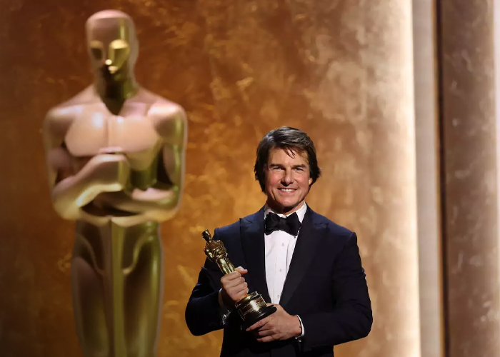 Foto: Tom Cruise en los premios Oscar /cortesía 