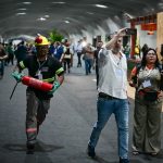 VIDEO: Voraz incendio obliga a evacuar la COP30 en plena cumbre climática Foto: Incendio en la COP30 /cortesía