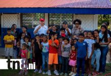Foto: Puerto Cabezas inaugura proyecto de rehabilitación escolar en Kuakuil II/TN8