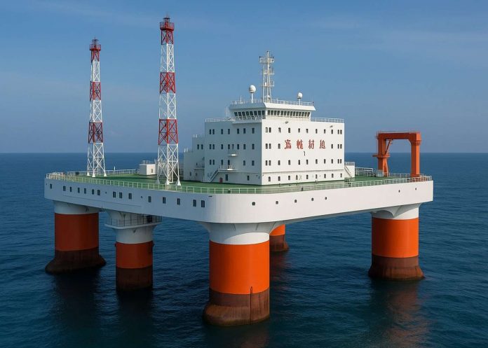 Foto: Así será la isla flotante que China lanzará en 2028 /Cortesía