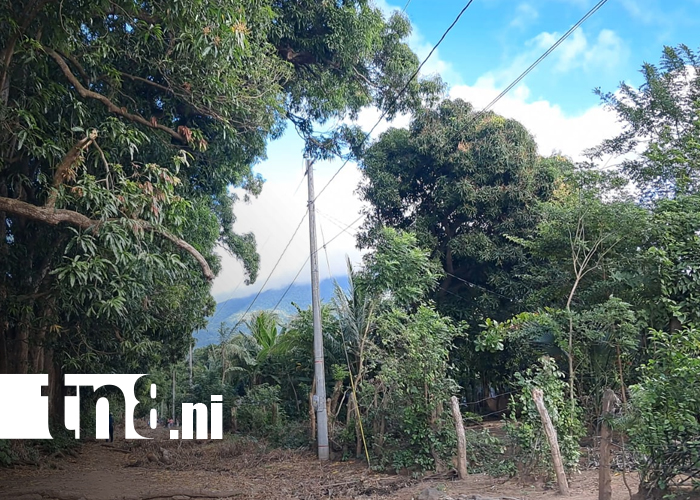 Foto: Navidad con luz y alegría en Ometepe gracias a la nueva red de electrificación/TN8