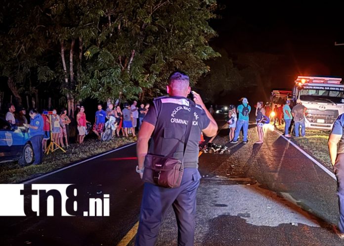 Foto: Hombre pierde la vida y conductor escapa sin mirar atrás en Rivas/TN8 Foto: Hombre pierde la vida y conductor escapa sin mirar atrás en Rivas/TN8