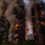 Hong Kong en emergencia: incendio arrasa complejo con 2,000 apartamentos (VIDEOS) Foto: Incendio devora rascacielos residenciales en Hong Kong /Cortesía