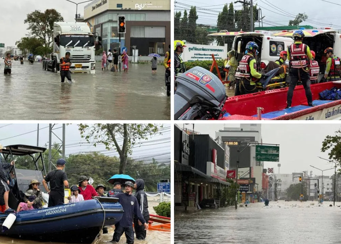 Foto: Tailandia lucha contra inundaciones sin precedentes/ Cortesía